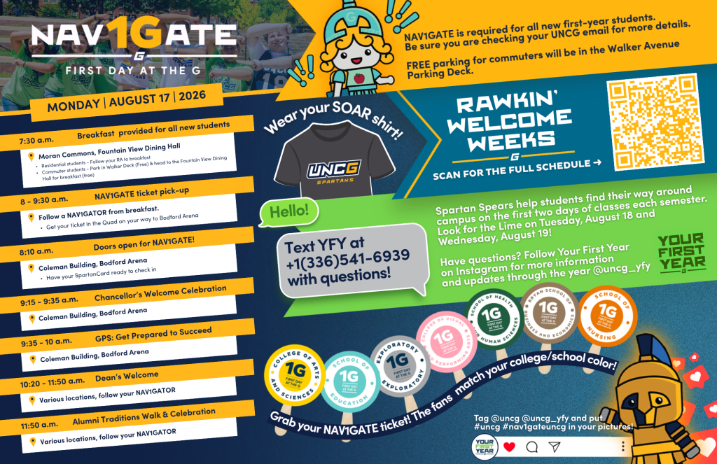 Navigate 2026 schedule